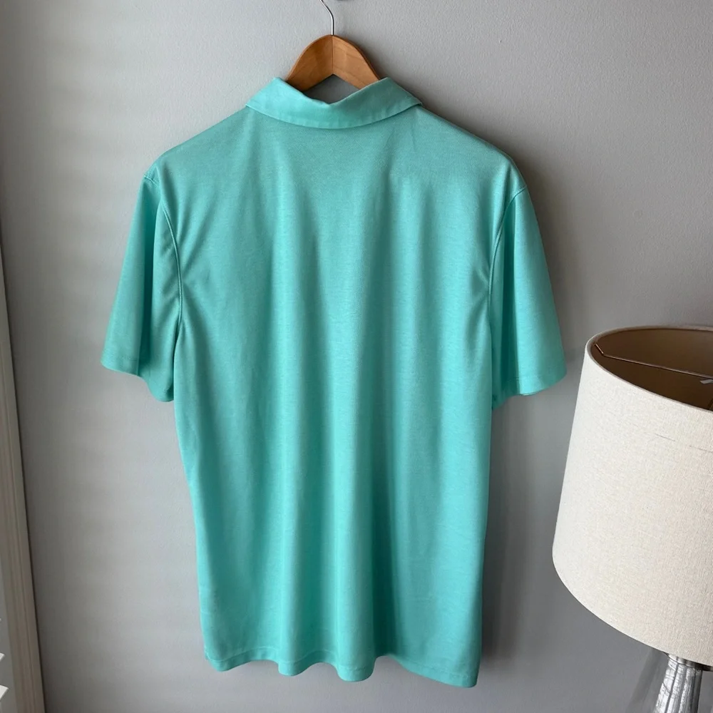 Nike Golf Dri-fit‎ Performance Teal Polo